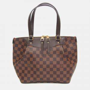Pre Owned Louis Vuitton Damier Ebene Westminster PM Shoulder Bag