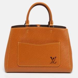 Pre Owned Louis Vuitton Gold Honey Epi Leather Maralle MM Bag