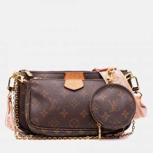Pre Owned Louis Vuitton Brown Monogram Multi Pochette Accessoires
