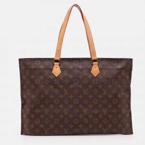 Pre Owned Louis Vuitton Brown Monogram All-In PM