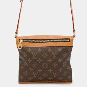 Pre Owned Louis Vuitton Saumur PM Brown Monogram Messenger Bag