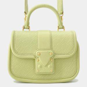 Pre Owned Louis Vuitton Hyde And City Vert Note Epi Leather Shoulder Bag