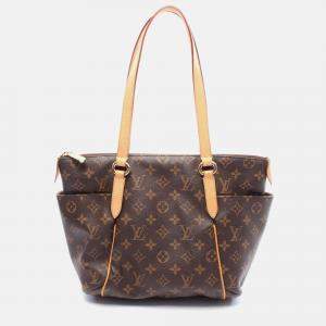 Pre Owned Louis Vuitton Totally Pm Shoulder Tote Bag Monogram Canvas Leather