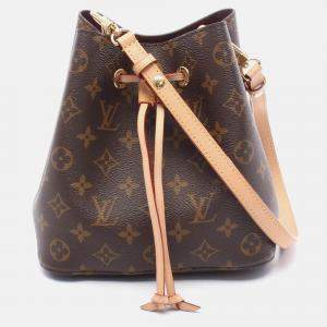 Pre Owned Louis Vuitton Neo Noe Bb Shoulder Handbag Monogram Canvas