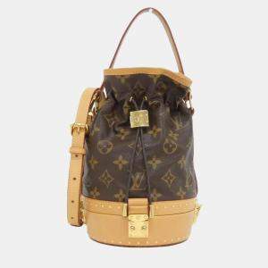 Pre Owned Louis Vuitton Monogram Petite Noe Trunk Handbag