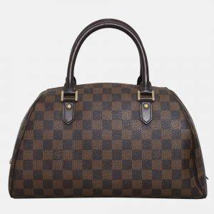 Pre Owned Louis Vuitton Damier Ebene Ribera MM Bag