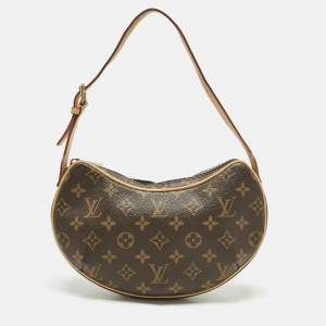 Pre Owned Louis Vuitton Monogram Canvas Croissant PM Bag