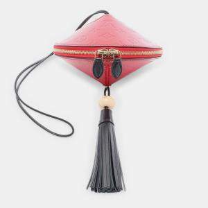 Pre Owned Louis Vuitton Red Monogram Vernis Toupie