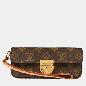 Pre Owned Louis Vuitton Monogram Pochette Lagoon Glasses Case