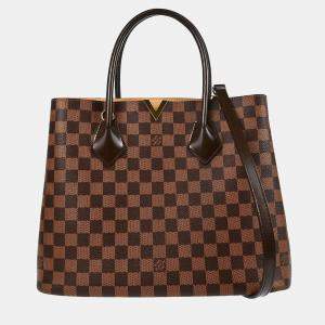 Pre Owned Louis Vuitton Damier Kensington 2way Tote Bag