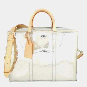 Pre Owned Louis Vuitton Mirror Neo Porte Document Voyage Monogram Canvas Handbag