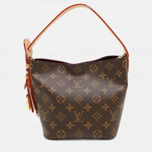 Pre Owned Louis Vuitton All In Bordeaux Monogram Size Bb