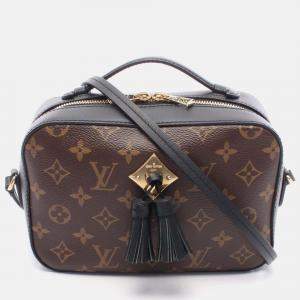 Pre Owned Louis Vuitton Saintonge Monogram Canvas Leather Crossbody Shoulder Bag