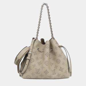 Pre Owned Louis Vuitton Mahina Bella Galle Leather Shoulder Bag