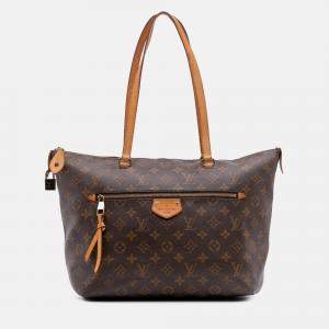 Pre Owned Louis Vuitton Brown Monogram Lena MM