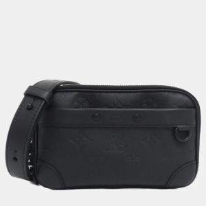 Pre Owned Louis Vuitton Monogram Shadow Alpha Wearable Wallet Shoulder Bag