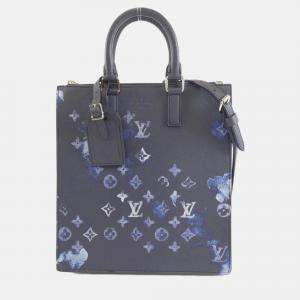 Pre Owned Louis Vuitton Watercolor Monogram Sac Plat Messenger Handbag