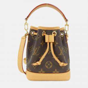 Pre Owned Louis Vuitton Monogram Nano Noe Shoulder Bag