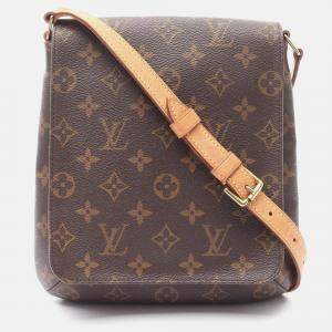 Pre Owned Louis Vuitton Mudget Salsa Short Strap Shoulder Bag  Monogram Canvas