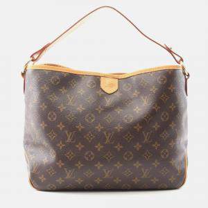 Pre Owned Louis Vuitton Delightfull PM Shoulder Bag  Monogram Canvas Leather