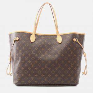 Pre Owned Louis Vuitton Neverfull GM Shoulder Tote Bag  Monogram Canvas
