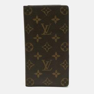 Pre Owned Louis Vuitton Monogram Canvas Porte Valeurs Wallet