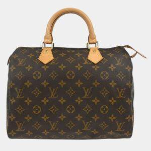 Pre Owned Louis Vuitton Monogram Speedy 30 Handbag