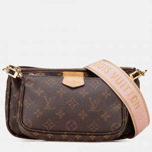 Pre Owned Louis Vuitton Brown Monogram Multi Pochette Accessoires