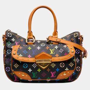 Pre Owned Louis Vuitton Black Monogram Multicolore Rita