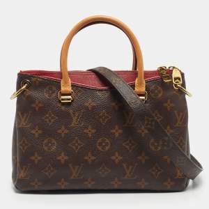مملوكة مسبقًا Louis Vuitton Cerise Monogram Canvas Pallas BB Bag