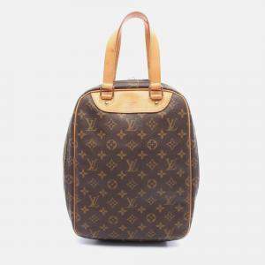 Pre Owned Louis Vuitton Excursion Handbag Monogram Canvas Leather