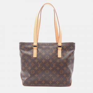 Pre Owned Louis Vuitton Hippo Piano Brown Monogram Canvas Shoulder Bag