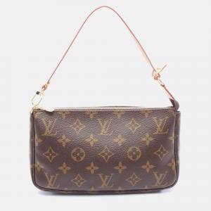 Pre Owned Louis Vuitton Pochette Accessoires Handbag Monogram Canvas