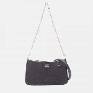 Pre Owned Louis Vuitton Easy Pouch Chain Shoulder Bag Monogram Empreinte Leather