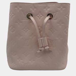 Pre Owned Louis Vuitton Pink MonogramLeather Neonoe BB Shoulder Bag
