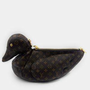 Pre Owned Louis Vuitton X Nigo Duck Bag Brown Monogram