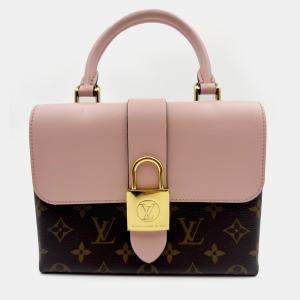 Pre Owned Louis Vuitton Rose Poudre Monogram Canvas Locky BB Bag