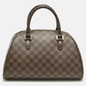 Pre Owned Louis Vuitton Damier Ebene Canvas Ribera MM Bag