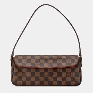 Pre Owned Louis Vuitton Brown Damier Ebene Recoleta
