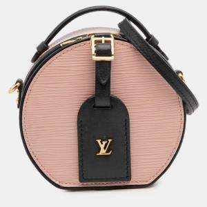 Pre Owned Louis Vuitton Pink Epi Mini Boite Chapeau