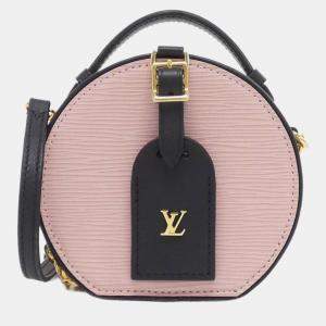 Pre Owned Louis Vuitton Boite Chapeau Mini Epi Leather Shoulder Bag