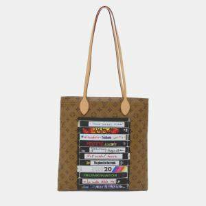 Pre Owned Louis Vuitton Video Tape Carry It Monogram Handbag
