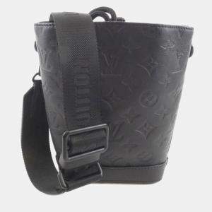 Pre Owned Louis Vuitton Noe Sling Monogram Shadow Shoulder Bag