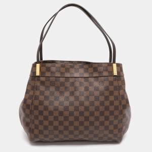 Pre Owned Louis Vuitton Damier Ebene Canvas Marylebone GM Bag