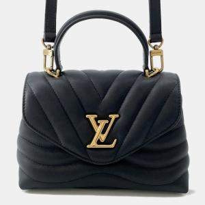 Pre Owned Louis Vuitton Hold Me Noir Leather Bag
