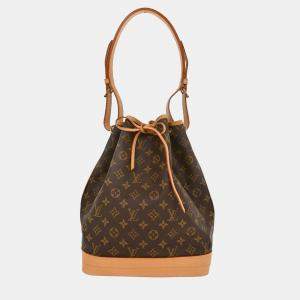 Pre Owned Louis Vuitton Monogram Noe Drawstring Shoulder Bag