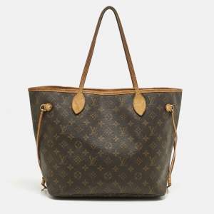 Pre Owned Louis Vuitton Monogram Canvas Neverfull MM Bag