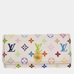 Pre Owned Louis Vuitton Monogram Multicolor Multicles 4 Key Case