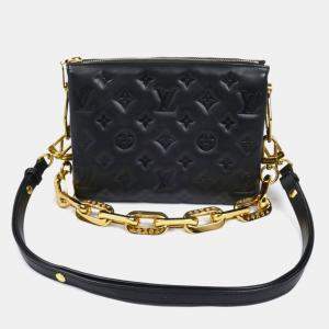 Pre Owned Louis Vuitton Coussin Bb 2-Way Shoulder Bag  Black