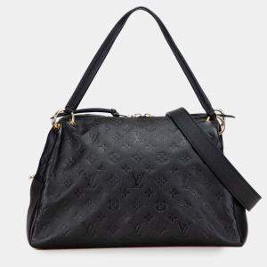 Pre Owned Louis Vuitton Black Monogram Empreinte Ponthieu PM